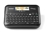 BROTHER PT-D610BTVP P-touch Desktop Label Printer up to 24mm USB and Bluetooth Connection Includes Carry Case and AC-adapter PTD610BTVPZW1