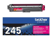 Brother TN-245M, 2200 sidor, Magenta, 1 styck TN245M