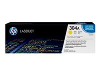 HP 304A original Colour LaserJet Toner cartridge CC532A yellow standard capacity 2.800 pages 1-pack ColorSphere CC532A