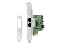 HP Intel Ethernet I350-T2 2-portars 1 GB NIC, Intern, Kabel, PCI Express, Ethernet, 1000 Mbit/s V4A91AA