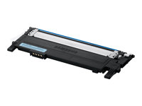 Samsung CLT-C406S - Cyan - original - toner cartridge - for CLP-360, 365, 365W, 368, CLX-3300, 3305, 3305FN, 3305FW, 3305W, 3306FN, Xpress C467W CLT-C406S