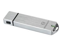 Kingston Technology IronKey S1000, 8 GB, USB Type-A, 3.2 Gen 1 (3.1 Gen 1), 180 MB/s, Keps, Silver IKS1000E/8GB