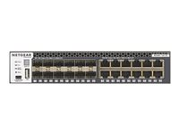 NETGEAR M4300-12X12F, hanterad, L2/L3, 10G Ethernet (100/1000/10000), Rackmontering, 1U XSM4324S-100NES