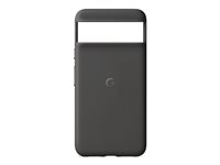 Google - Baksidesskydd för mobiltelefon - aluminium, silikon, polykarbonatskal - träkol - för Pixel 8 GA04979