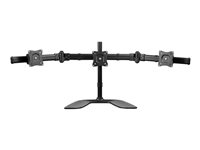 STARTECH.COM Triple Monitor Stand - Articulating - For VESA Mount Monitors up to 27in - Steel ARMBARTRIO2