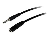 3.5MM STEREO EXTENSION AUDIO CABLE - M/F - TRRS EXTENSION MUHSMF2M