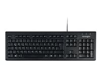 Kensington ValuKeyboard - tyska, Fullstor (100 %), Kabel, USB, QWERTZ, Svart 1500109DE