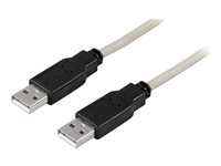 Deltaco USB2-10, 5 m, USB A, USB A, USB 2.0, Hane/Hane USB2-10