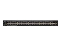 Cisco SG550X-48, hanterad, L3, Gigabit Ethernet (10/100/1000), Rackmontering, 1U SG550X-48-K9-EU