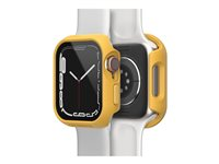 OtterBox Eclipse - Skydd främre hölje för smartwatch - med skärmskydd - upbeat (gul) - för Apple Watch (41 mm) 77-93731