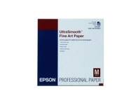 Epson Ultrasmooth Fine Art Paper, A3+, 325 g/m², 25 ark, 32,9 cm, Mätt, 460 um, 325 g/m ^ C13S041896