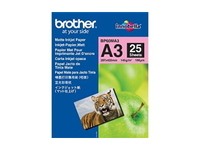 Brother BP60MA3, Bläckstråleutskrift, A3 (297x420 mm), Matt, 25 ark, 145 g/m ^, Vit BP60MA3