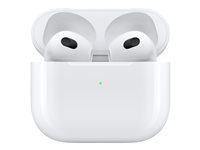 Apple AirPods (3rd generation) AirPods, Trådlös, Samtal/musik, Headset, Vit MPNY3DN/A