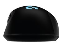 Logitech G G703 Lightspeed, högerhand, Optisk, RF Trådlös, 25600 DPI, 1 ms, Svart 910-005640