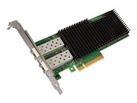 Intel XXV710DA2, Intern, Kabel, PCI Express, Fiber, 25000 Mbit/s, Svart, Grön XXV710DA2