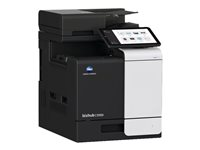 Konica Minolta bizhub C3350i - Multifunktionsskrivare - färg - laser - A4 (210 x 297 mm) (original) - A4 (media) - upp till 33 sidor/minut (kopiering) - upp till 33 sidor/minut (utskrift) - 600 ark - USB 2.0, Gigabit LAN A93E021