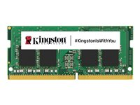 Kingston ValueRAM - DDR4 - modul - 8 GB - SO DIMM 260-pin - 3200 MHz / PC4-25600 - CL22 - 1.2 V - ej buffrad - icke ECC - för Intel Next Unit of Computing 11, 12 KVR32S22S8/8