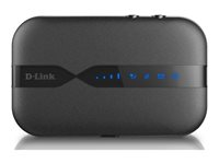 D-Link DWR-932, Wi-Fi 4 (802.11n), 3G, 4G, 4G, Svart, Bärbar router DWR-932