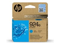 HP 924E EVOMORE CYAN EN/FR/IT/PT/ES INK CARTRIDGE 4K0U7NE#SE1