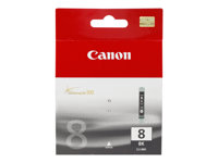 Canon CLI-8BK - 13 ml - svart - original - bläcktank - för PIXMA iP4300, iP4500, iP5300, MP520, MP600, MP610, MP810, MP960, MP970, MX850, Pro9000 0620B001