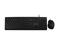 USB PRO KEYBOARD MOUSE COMBO US QWERTY US ENGLISH LASERED KEYCAP EN CKU350US