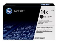 HP 14X svart LaserJet-tonerkassett med hög kapacitet, original, 17500 sidor, Svart, 1 styck CF214X