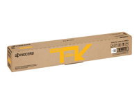 KYOCERA TK-8115Y, 6000 sidor, Gul, 1 styck 1T02P3ANL0