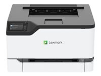 Lexmark CS431dw - Skrivare - färg - Duplex - laser - A4/Legal - 600 x 600 dpi - upp till 24.7 sidor/minut (mono)/upp till 24.7 sidor/minut (färg) - kapacitet: 250 ark - USB 2.0, Gigabit LAN, Wi-Fi(ac) 40N9421