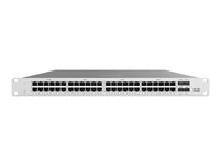 Cisco Meraki Cloud Managed MS125-48FP - Switch - Administrerad - 48 x 10/100/1000 + 4 x 10 Gigabit SFP+ - skrivbordsmodell, väggmonterbar MS125-48FP-HW