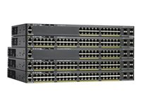 Cisco Catalyst WS-C2960X-48TS-LL - LAN Lite IOS - Switch - Managerad - 48 x 10/100/1000 + 2 x Gigabit SFP - rackmonterbar WS-C2960X-48TS-LL