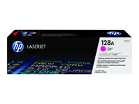 HP 128A magenta LaserJet-tonerkassett, original, 1300 sidor, Magenta, 1 styck CE323A