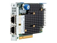 HPE FlexFabric 556FLR-T - Nätverksadapter - PCIe 3.0 x8 - 10Gb Ethernet x 2 - för ProLiant DL20 Gen9, DL360 Gen9, DL380 Gen9, DL560 Gen9, DL580 Gen9, StoreEasy 3850 794525-B21