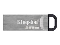 Kingston Technology DataTraveler Kyson, 256 GB, USB Type-A, 3.2 Gen 1 (3.1 Gen 1), 200 MB/s, Utan skyddshatt, Silver DTKN/256GB