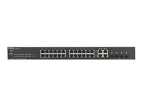 Zyxel GS1920-24V2, hanterad, Gigabit Ethernet (10/100/1000), Rackmontering GS1920-24V2-EU0101F