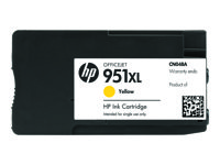 HP 951XL - Lång livslängd - gul - original - bläckpatron - för Officejet Pro 251dw, 276dw, 8100, 8600, 8600 N911a, 8610, 8615, 8620, 8625, 8630 CN048AE#BGX