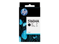 HP - 3 ml - svart - original - bläckpatron - för QuietJet Plus, ThinkJet 51604A