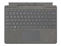 Microsoft Surface Pro Signature Keyboard, QWERTY, Nordic, Styrplatta, Microsoft, Surface Pro 8 Surface Pro X, Platimun 8XB-00069