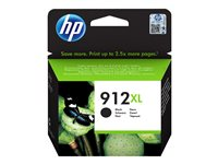 HP 912XL - 21.7 ml - Lång livslängd - svart - original - bläckpatron - för Officejet 80XX, Officejet Pro 80XX 3YL84AE#BGY