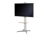 SMS Flatscreen X FH T1955 WS - Static Floorstand 1955mm pillar, VESA 200x200-800x400, Max 100kg Alu PD041003-P0