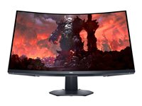 Dell 32 Gaming Monitor S3222DGM - LED-skärm - spel - böjd - 32" (31.5" visbar) - 2560 x 1440 QHD @ 165 Hz - VA - 350 cd/m² - 3000:1 - 1 ms - 2xHDMI, DisplayPort - med 3 års avancerad utbytesservice DELL-S3222DGM