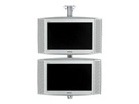 SMS Flatscreen CL ST800, Aluminum/Svart, Max:15kg FS061001-P0