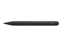 Microsoft Surface Slim Pen 2 - Aktiv penna - 2 knappar - Bluetooth 5.0 - mattsvart - kommersiell - för Microsoft Surface Hub 2S, Laptop Studio, Pro 8, Pro 9, Pro X, Studio 2, Surface Duo 2 8WX-00003