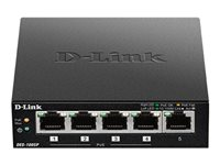 D-Link DES-1005P, Ohanterad, L2, Fast Ethernet (10/100), Full duplex, Strömförsörjning via Ethernet (PoE) stöd DES-1005P/E