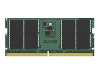 Kingston Technology ValueRAM KVR52S42BD8-32, 32 GB, 1 x 32 GB, DDR5, 5200 MHz, 262-pin SO-DIMM KVR52S42BD8-32