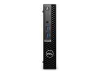 Dell OptiPlex 7010 - Mikro - Core i5 12500T / upp till 4.4 GHz - RAM 16 GB - SSD 512 GB - NVMe, Class 25 - UHD Graphics 770 - Gigabit Ethernet, IEEE 802.11ax (Wi-Fi 6E) - Bluetooth, 802.11a/b/g/n/ac/ax (Wi-Fi 6E) - Win 11 Pro - skärm: ingen - svart - K47XF