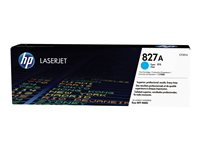 HP 827A - Cyan - original - LaserJet - tonerkassett (CF301A) - för Color LaserJet Managed Flow MFP M880, LaserJet Enterprise Flow MFP M880 CF301A