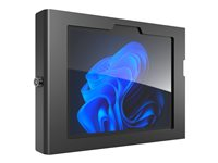 Compulocks Surface GO 1-4 Gen Apex Secured Enclosure - Hölje - synliga kameror och sensorer fram/bak - för surfplatta - säkrad - låsbar - metallram - svart - för Microsoft Surface Go, Go 2, Go 3, Go 4 for Business 510APXB