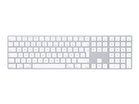 Apple MQ052D/A, Fullstor (100 %), Trådlös, Bluetooth, QWERTZ, Vit MQ052D/A