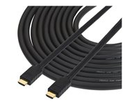 StarTech.com Höghastighets HDMI-kabel - CL2-klassad- Aktiv - 4K 60Hz - 15 m, 15 m, HDMI Typ A (standard), HDMI Typ A (standard), 3D kompatibilitet, Svart HD2MM15MA