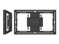 SMS 55L/P Casing Wall G1 BL, Black RAL9005 No Glass Beställningsvara 701-004-11